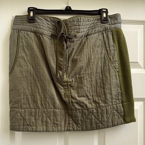 BNWT See by Chloe army green mini skirt